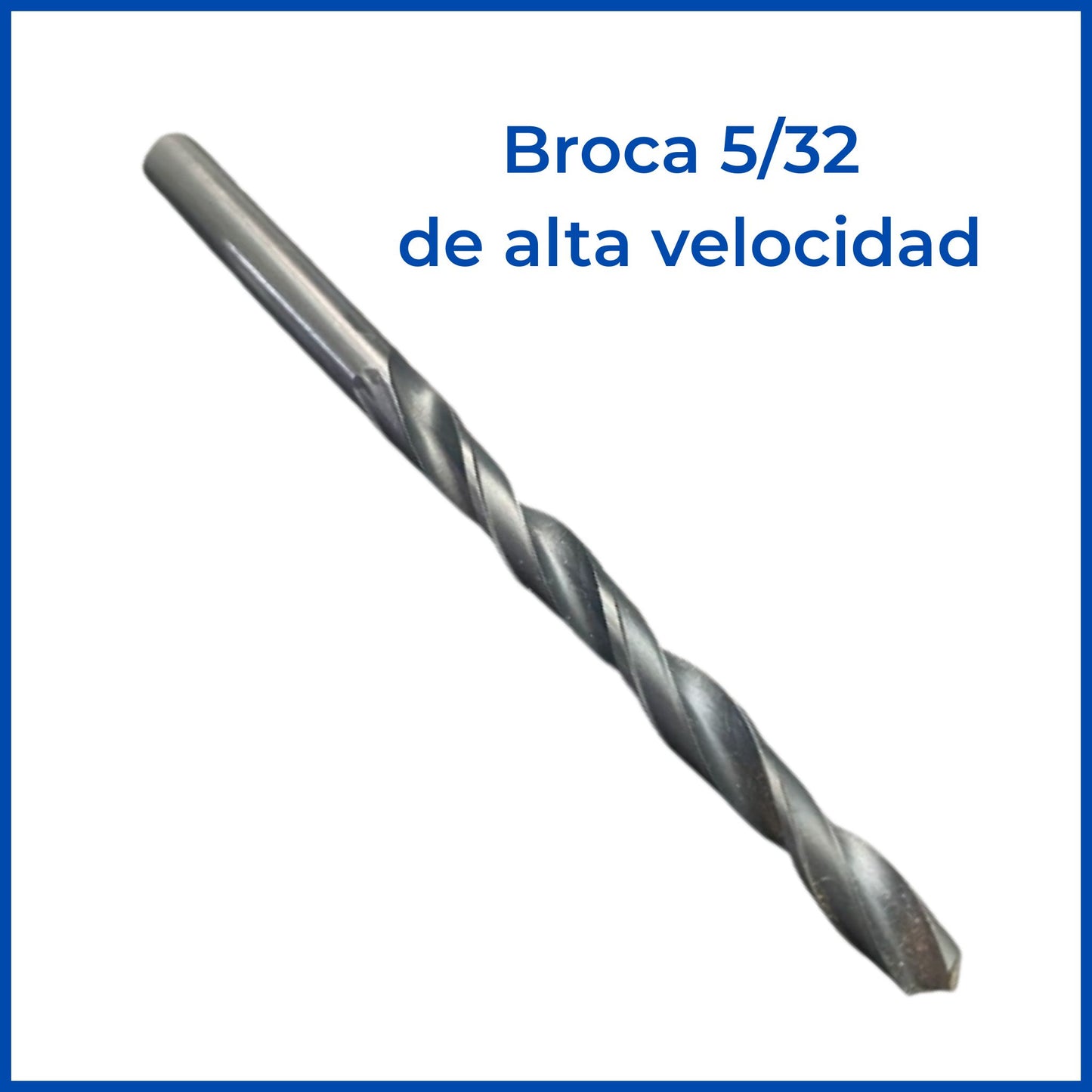 Broca de alta velocidad