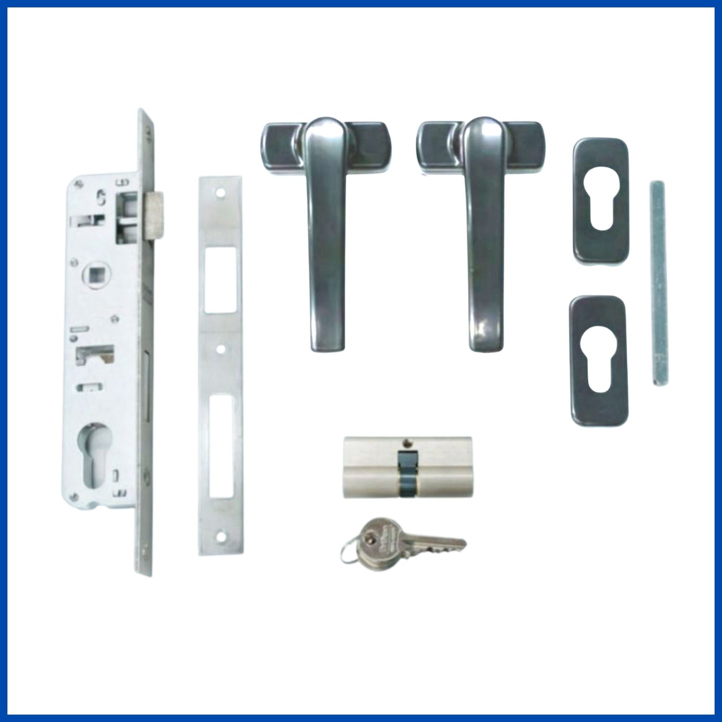 Cerradura para perfil Europeo para línea 1400