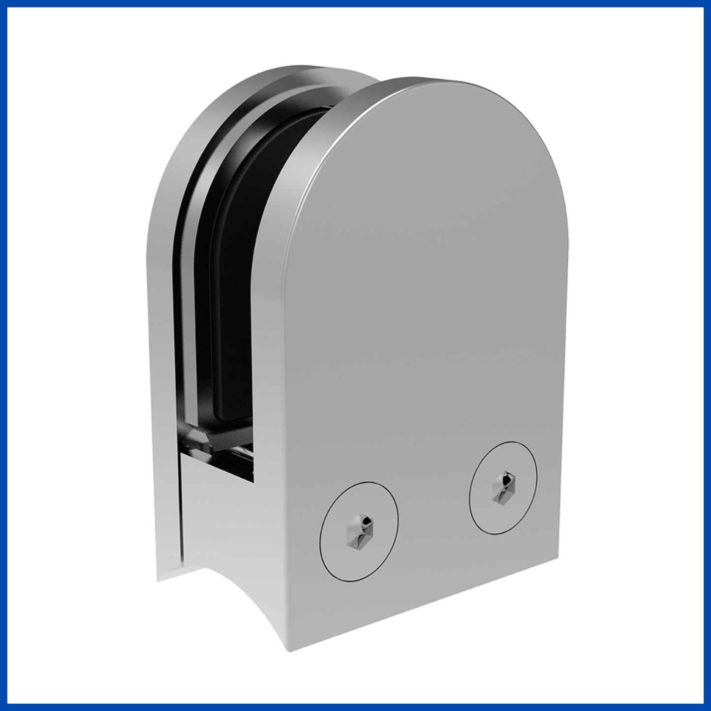 Conector grapa base curva 1 1/2"