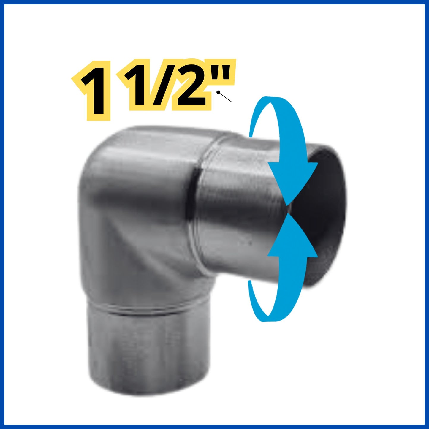 Codo fijo 90° 1 1/2"