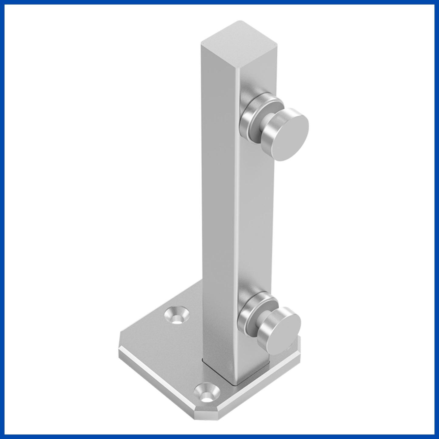 Poste Monterrey cuadrado de 25 cm.