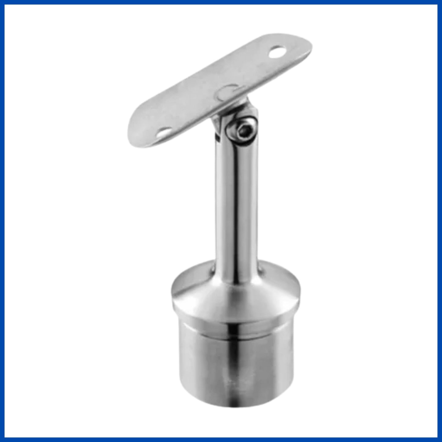 Soporte base movil para tubo de 2"