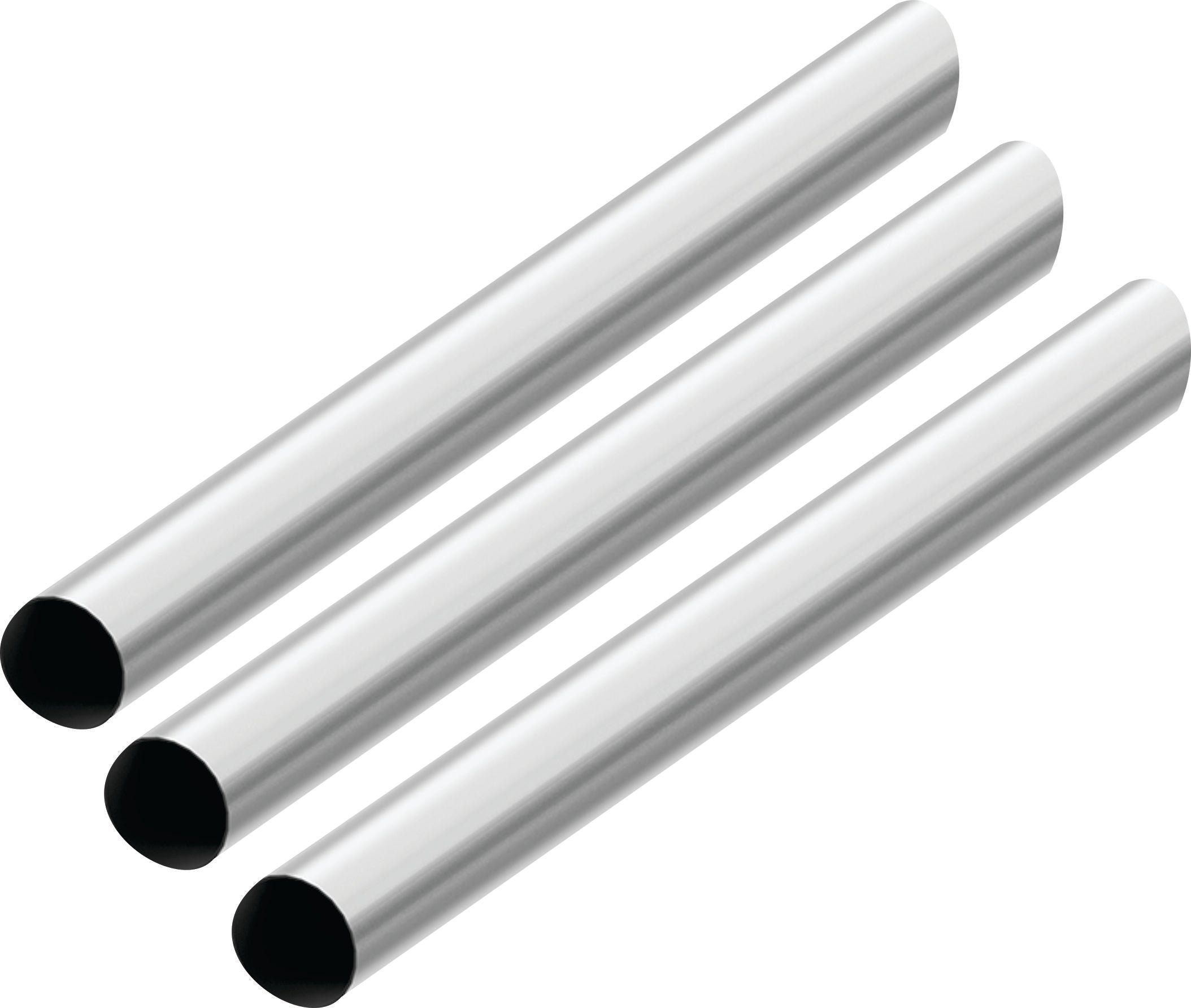 Tubo Acero Inoxidable 316 Para Chimenea - DN 140, Largo 0,5 M, Pared Simple Para Conductos De Humos