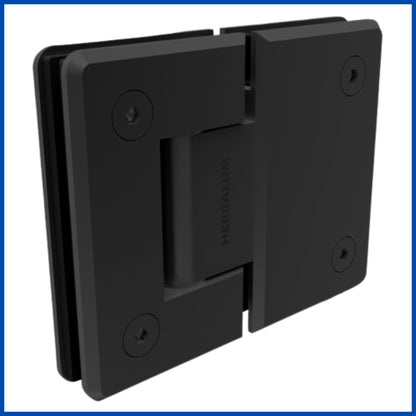 Bisagra vidrio a vidrio a 180°