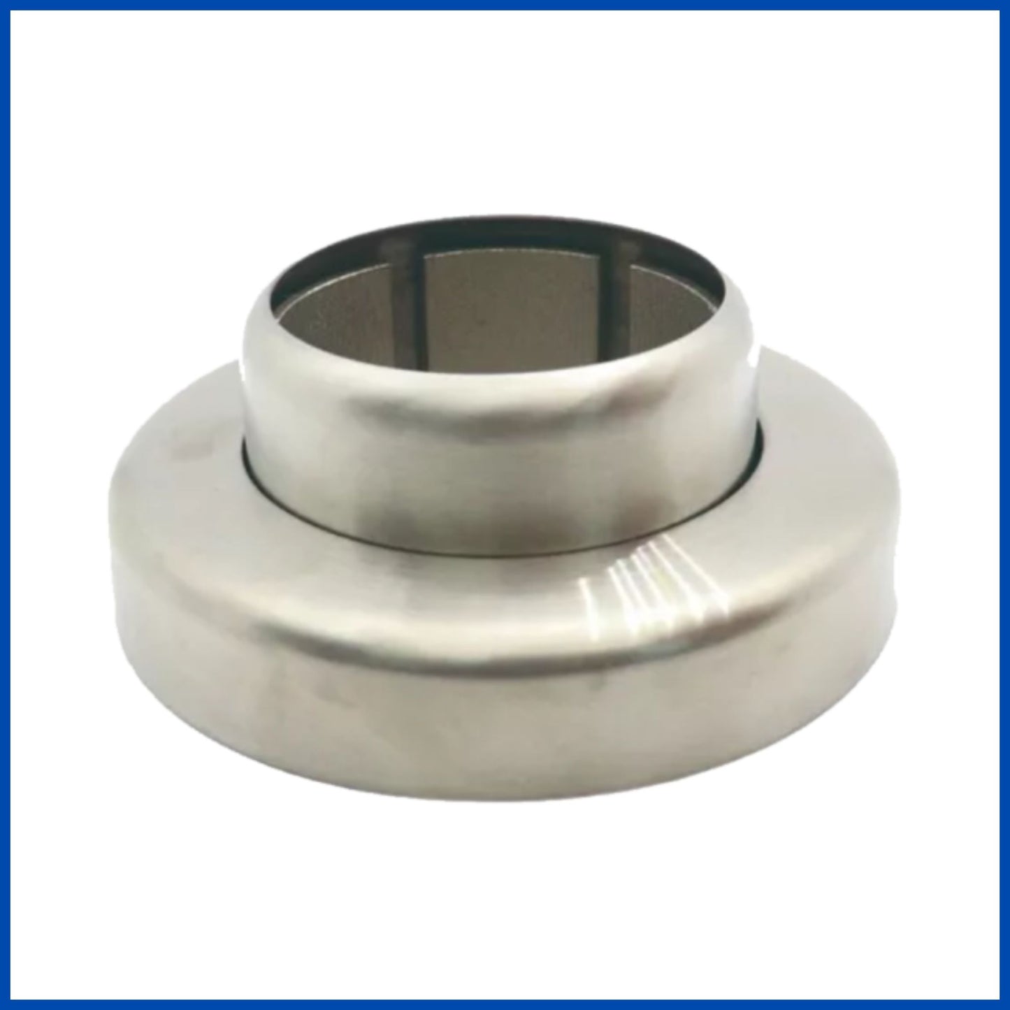Brida con tapa 2"  para barandal