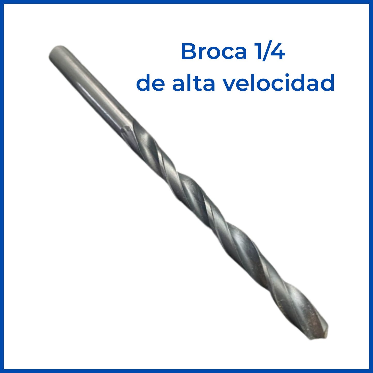 Broca de alta velocidad