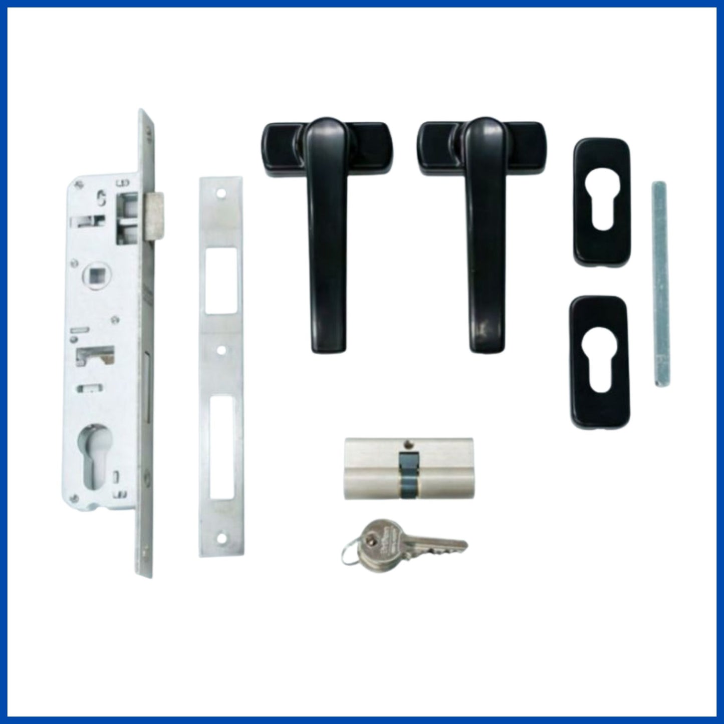 Cerradura para perfil Europeo para línea  1400