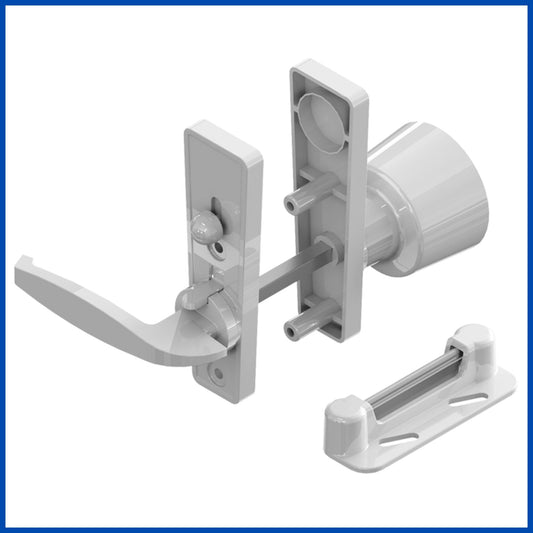 Chapa accesorio para puerta mosquitero