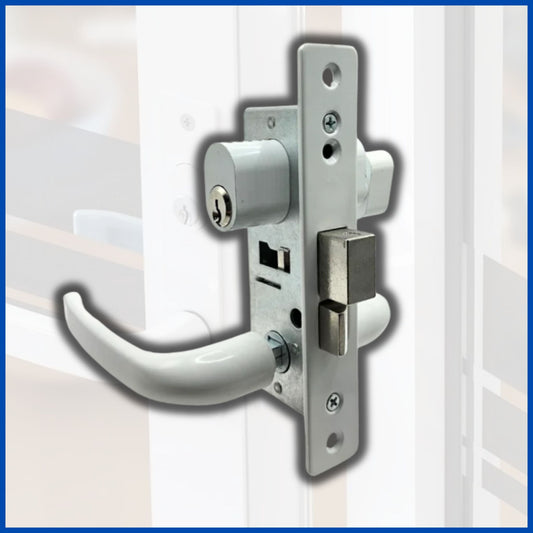 Chapa doble manija - cilindro llave mariposa  FMX