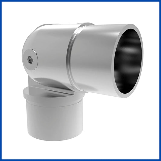 Codo ajustable a 0-90° para tubo 2"