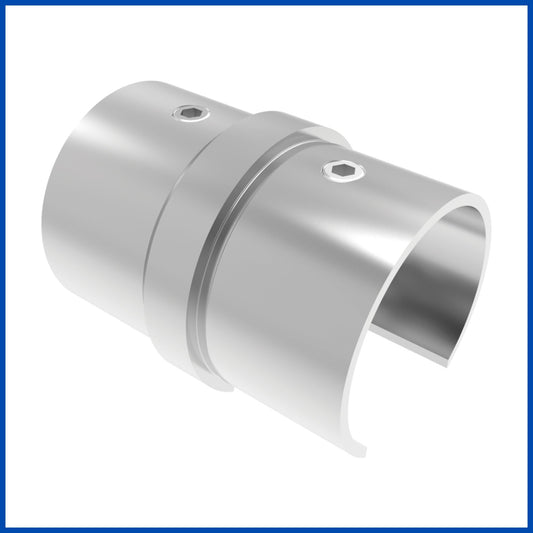 Conector tubo ranurado