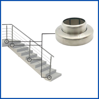 Brida con tapa de 1 1/2"