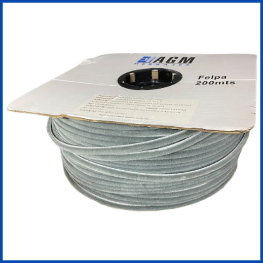 Felpa de plastico x metro color gris