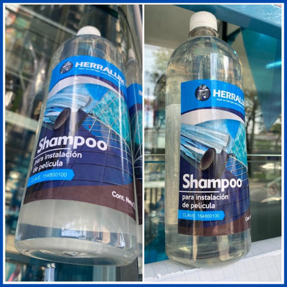 Shampoo neutro para instalar película