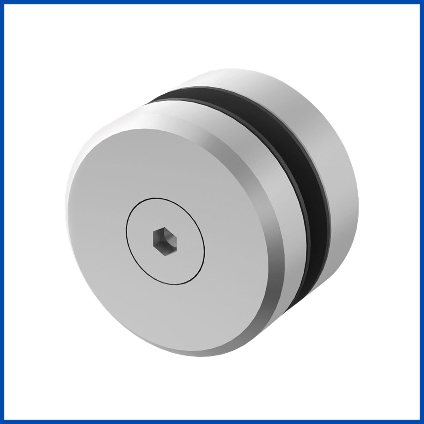 Conector botón ciego