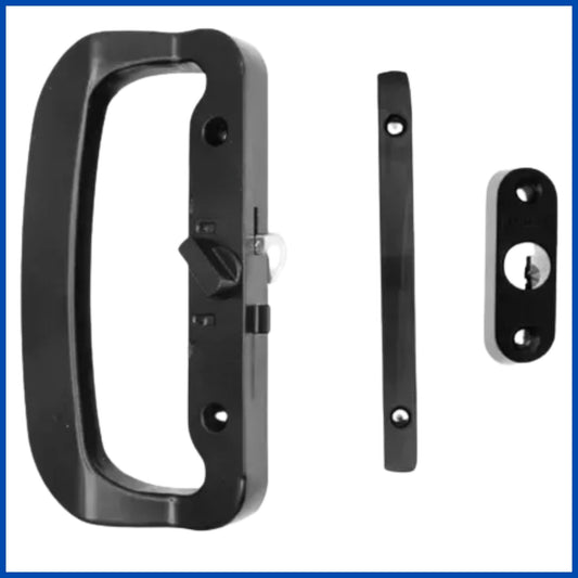 Jaladera 444 18cm. con llave