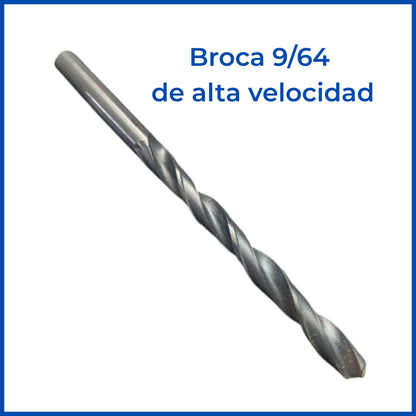 Broca de alta velocidad