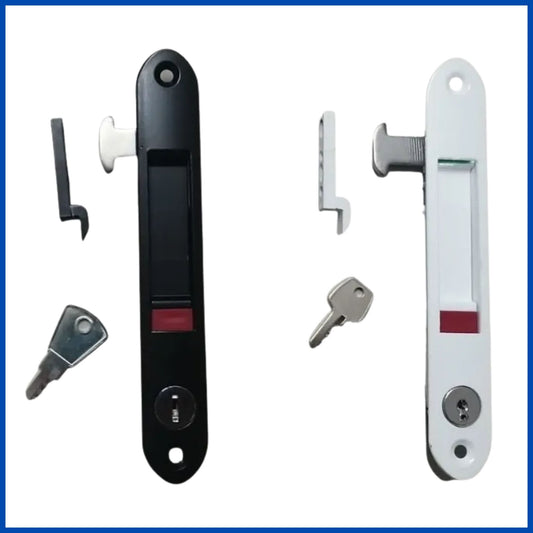 Jaladera embutida 2" con llave