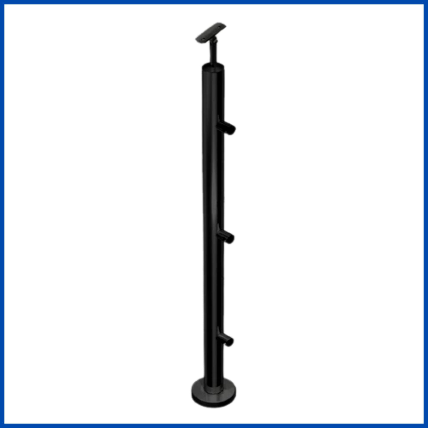 Poste 3 conectores para tubo de 1/2" centro