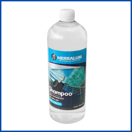 Shampoo neutro para instalar película