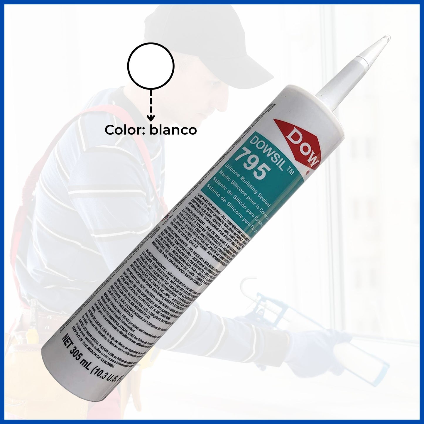 Silicón estructural Dowsil 795