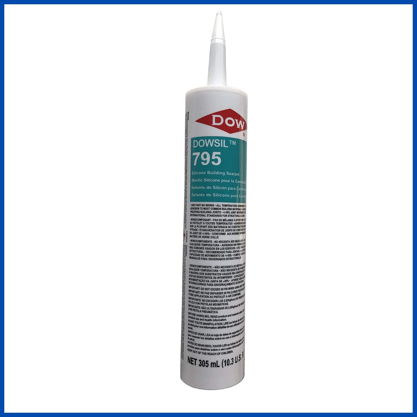 Silicón estructural Dowsil 795