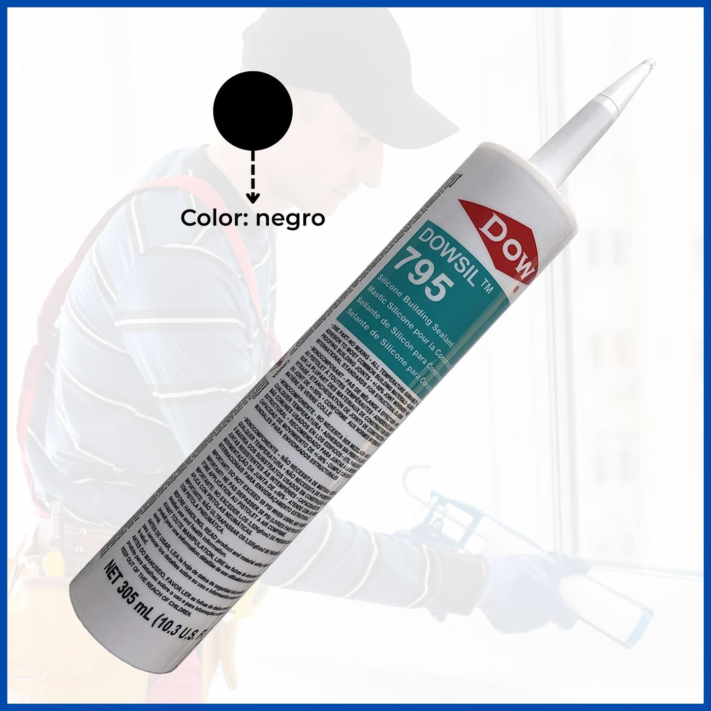 Silicón estructural Dowsil 795