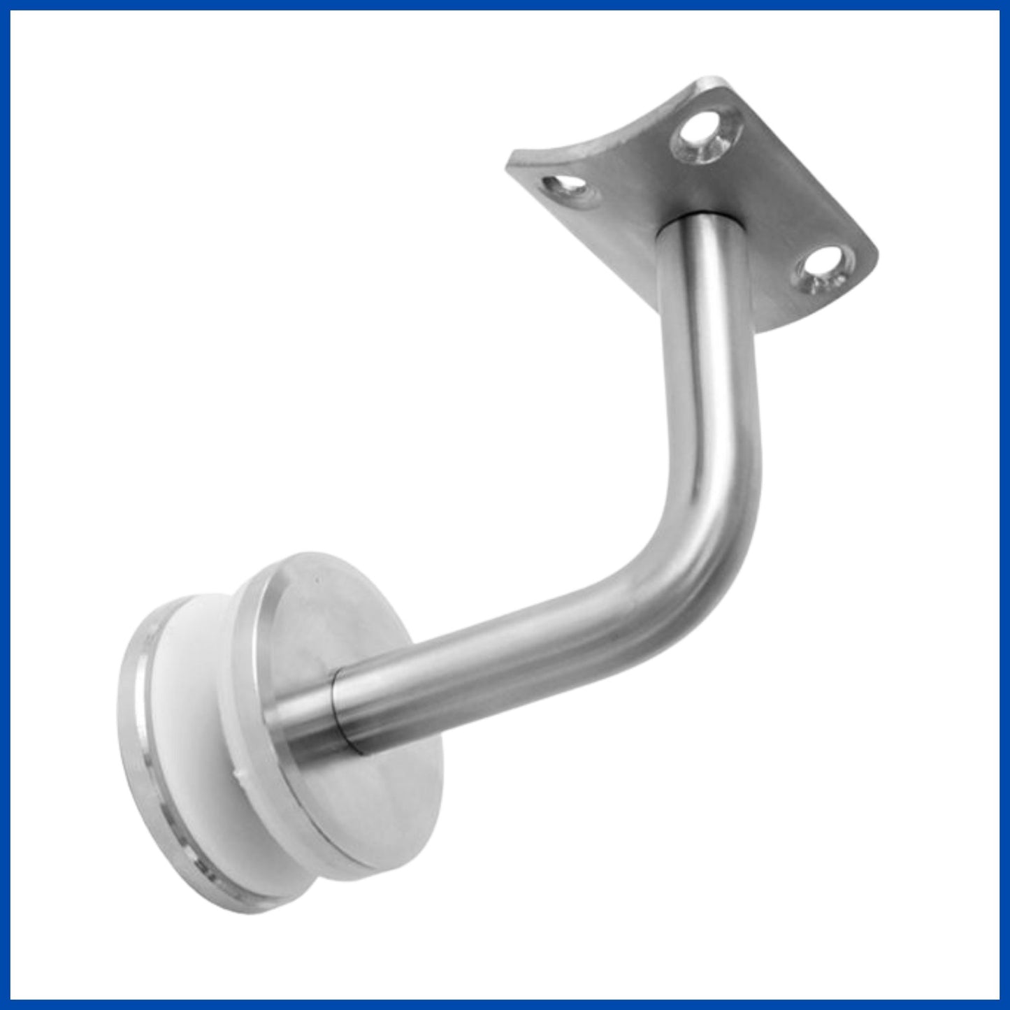 Conector vidrio a tubo pasamanos mascota