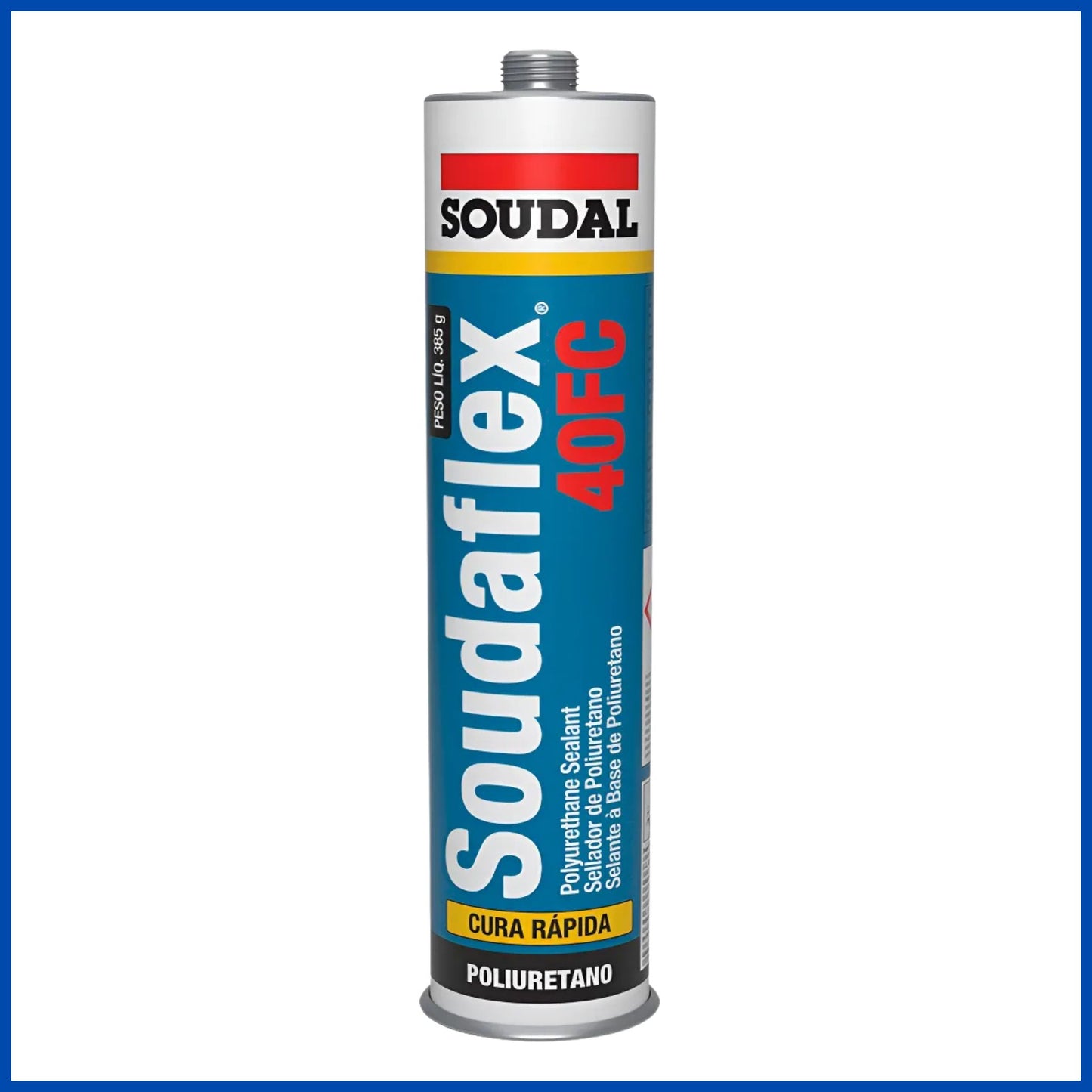 Poliuretano 100% Soudaflex 40fc Negro 300 Ml | Soudal