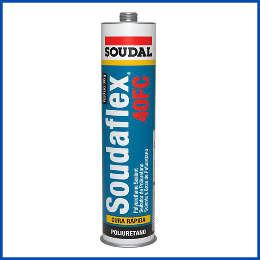 Poliuretano 100% Soudaflex 40fc Negro 300 Ml | Soudal