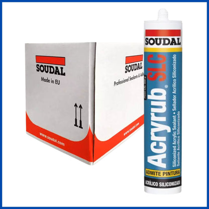 Sellador acrilico blanco Soudal