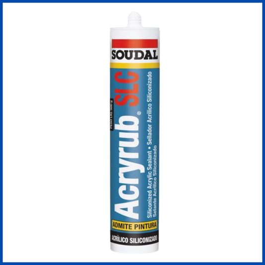 Sellador acrilico blanco Soudal