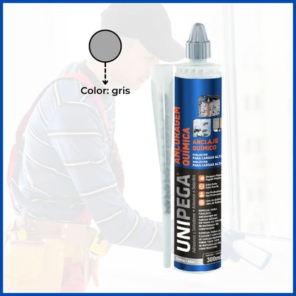 Anclaje quimico unipega